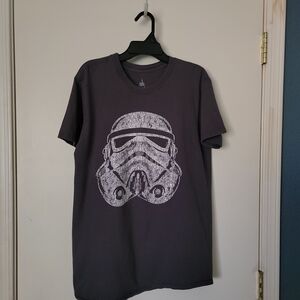 Disney Stormtrooper Graphic Tee - Charcoal Gray